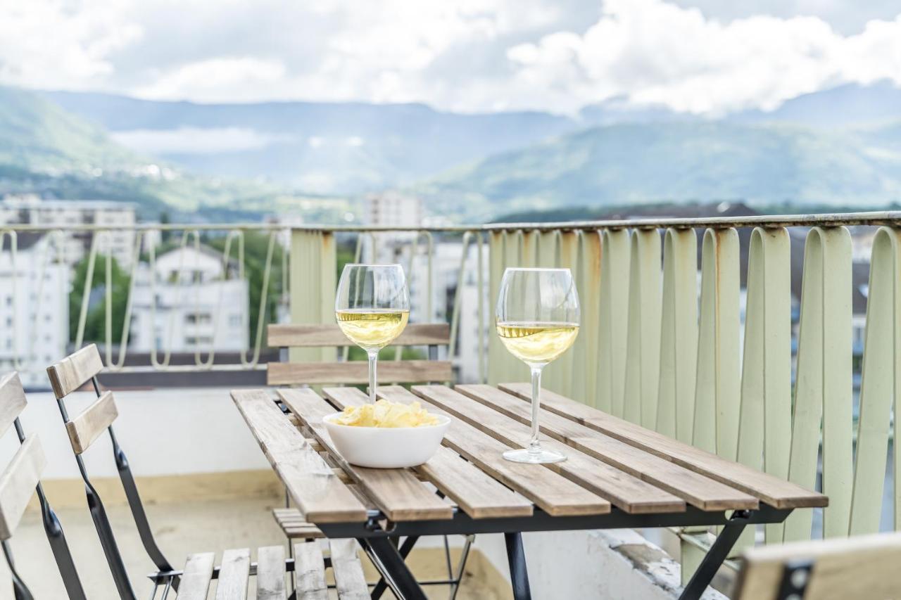 Vue Sensationnelle - Wifi Fibre - Arrivee Autonome Apartment Chambery Ngoại thất bức ảnh