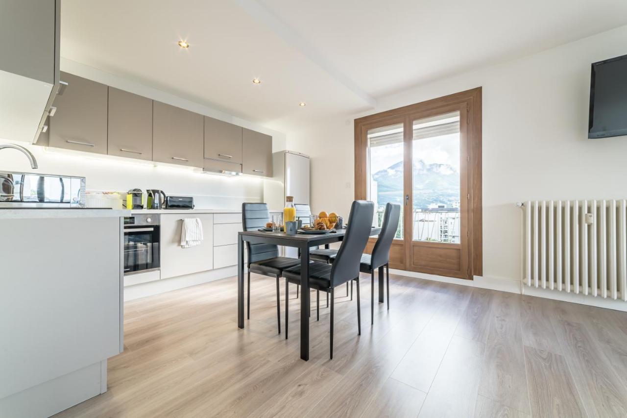 Vue Sensationnelle - Wifi Fibre - Arrivee Autonome Apartment Chambery Ngoại thất bức ảnh